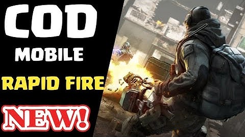 RAPID FIRE MODE NEW!!🔥 [CODM]