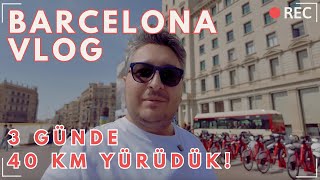 Barselona'da 3 gün! Her köşesini adım adım gezdik! | Barcelona Vlog
