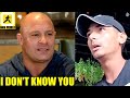 Matt Serra reacts to the argument with Joshua Fabia during UFC 253 Fight Week,Israel Adesanya,Jones