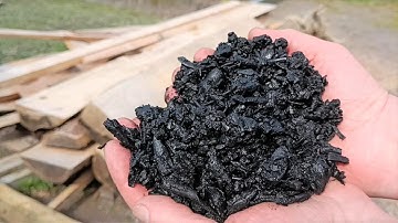 How To Make Scrap Timber Into Inoculated Horticultural Charcoal - BioChar. Complete Process