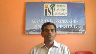 1 KW Solar PV System Installation Training at Institute of Solar Technology
