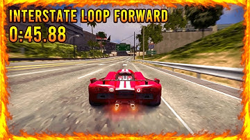 [Tied WR] Burnout Legends: Interstate Loop Forward [0:45.88] PPSSPP