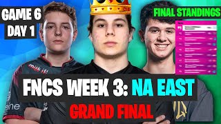 FNCS Week 3 Final Game 6 Highlights - NA East Final Standings