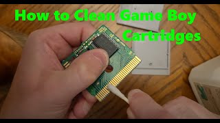The Simple Way To Clean Your Game Boy Cartridges