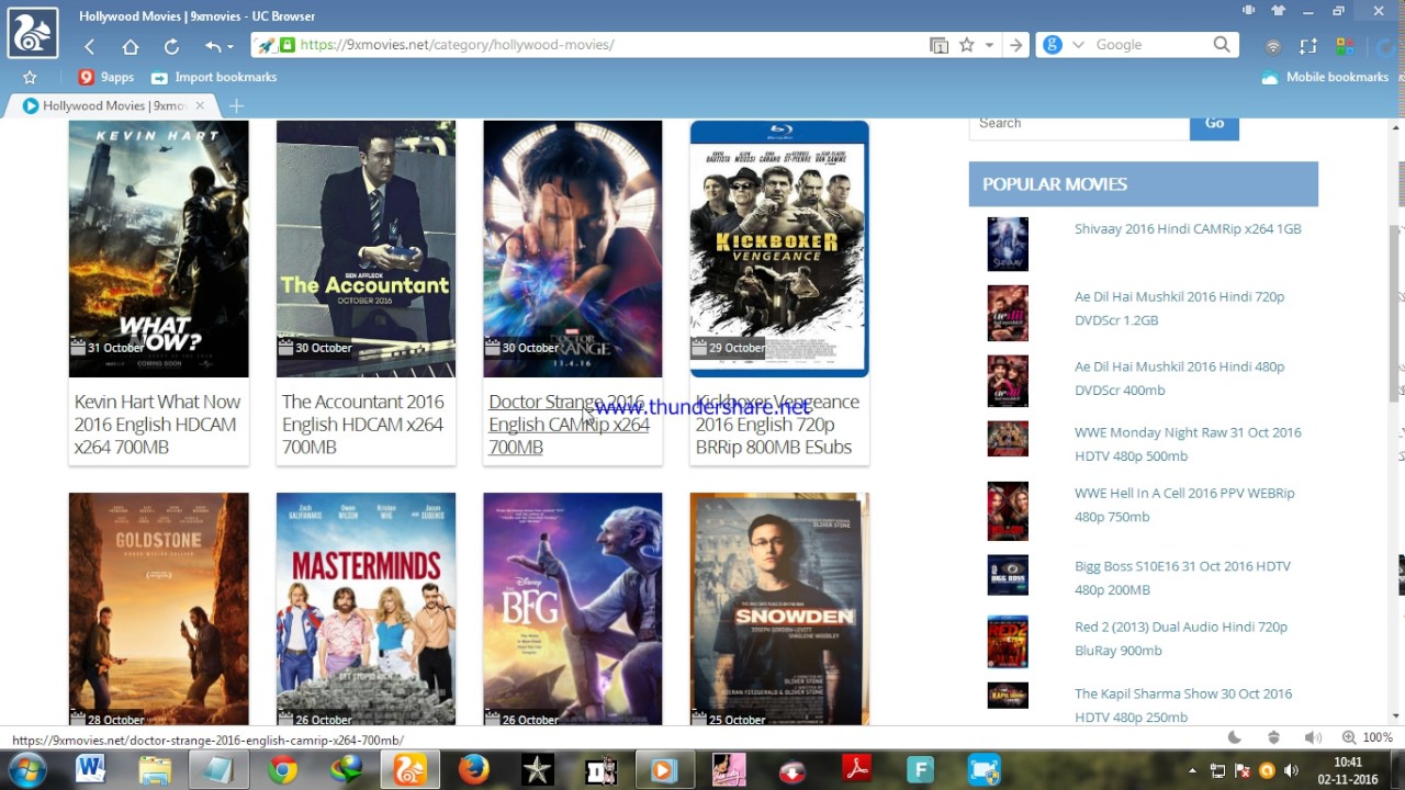 how to download movies YouTube