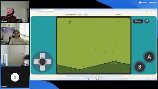 Playing the games for the Multitasking Mini Game Jam in MakeCode Arcade!