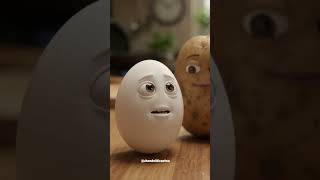 ডিমের ভয়! 🥚😂 | Funny AI Cartoon Story#shorts #video