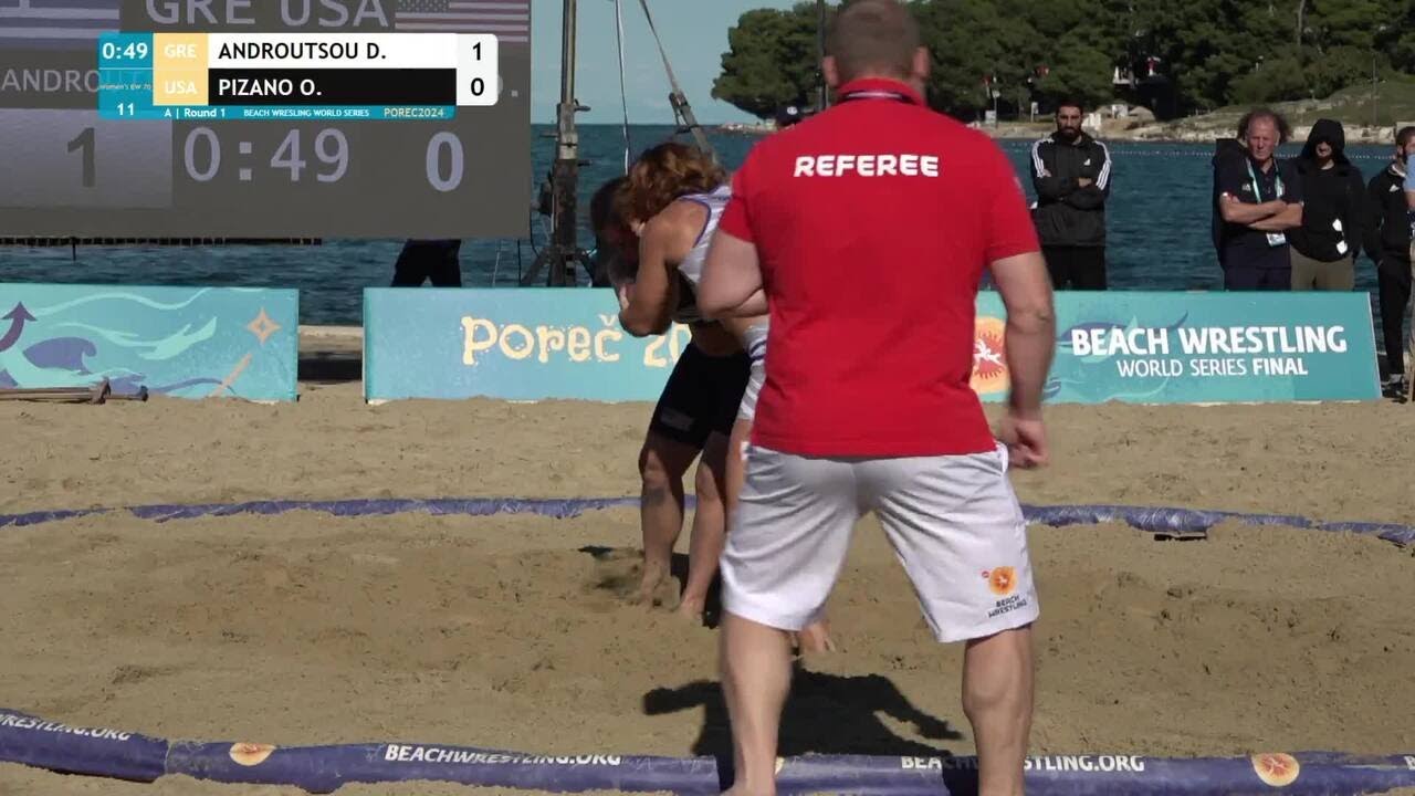Dimitra ANDROUTSOU (GRE) vs. Olivia Haven PIZANO (USA) • A | Round 1 • Women's BW 70Kg