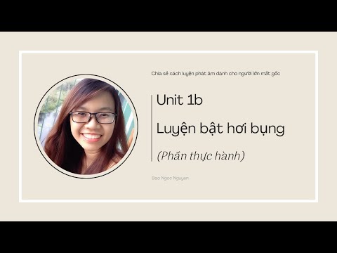 Video Bài 1b_ Luyện bật hơi bụng - youtube
