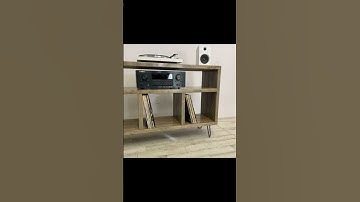 On Another Level Vinyl Record Storage and Record Player Stand (starting at $830)