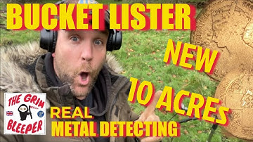 BUCKET LIST FIND ON NEW NEVER DETECTED LAND !! METAL DETECTING UK NOX 800