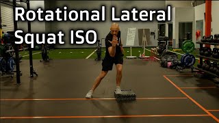 Rotational Lateral Squat ISO