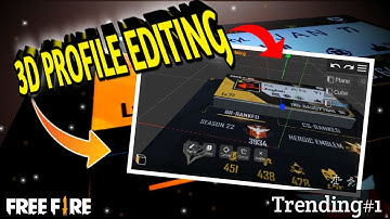 Garena Free Fire Prisma 3D Profile Editing Hindi/Urdu Tutorial || Alight Motion Moving Profile