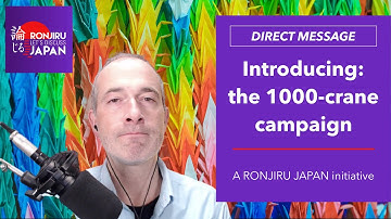 Introducing: the 1000-crane campaign (+ crane-folding tutorial) | RONJIRU JAPAN
