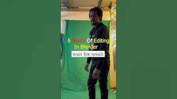 Finally I Create!!🥵🔥..#shorts #vfx #transition #blender #blendervfxshorts #greenscreen