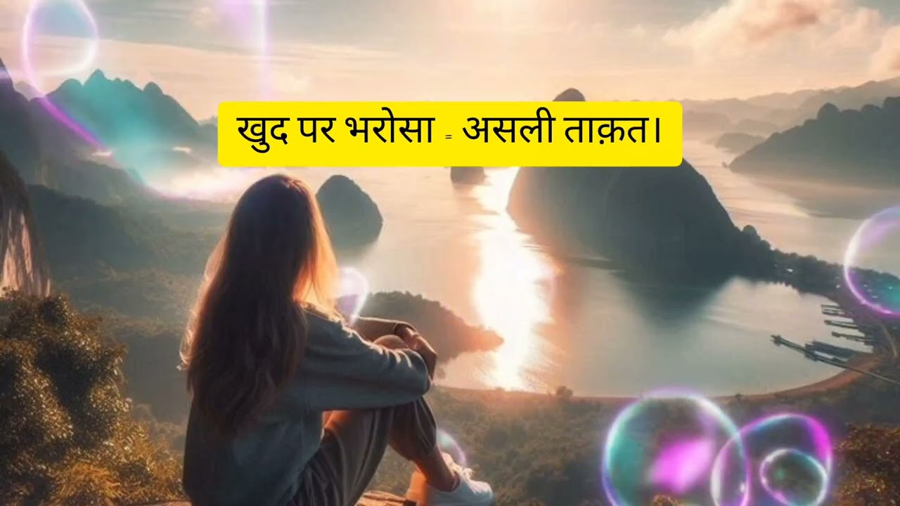 खुद पर भरोसा = असली ताक़त | Strong Woman Motivation 💪🔥self respect l Independence 