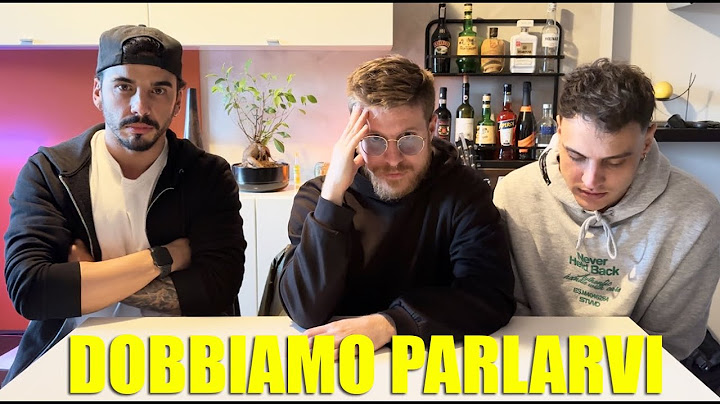 LA FINE DI UN'AMICIZIA. (VIDEO SERIO)