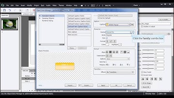 Create And Apply Object Styles