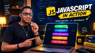 I Made My JavaScript Button Do Something Crazy 😂 | Learning JavaScript