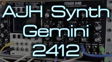 AJH Synth - Gemini 2412 Dual Vintage State Variable Filters