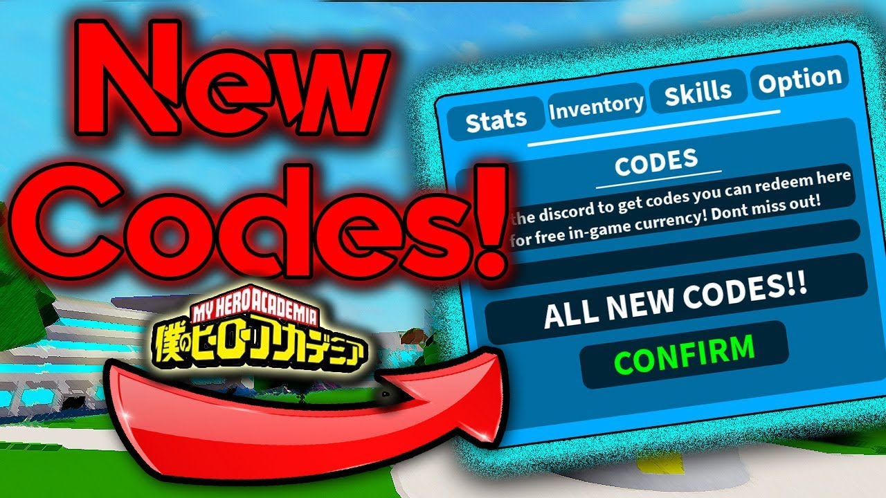 All New Codes In Boku No Roblox 2019