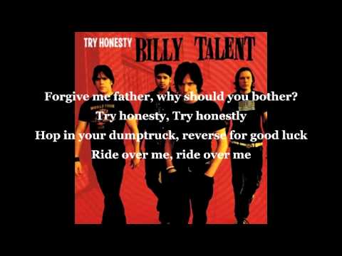 billy talent try honesty