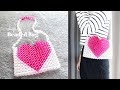 DIY Beaded Bag | How To Make Beaded Bag | Tutorial Cara Membuat Tas Manik