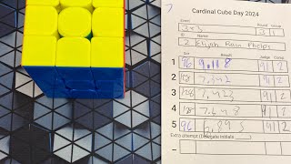 7.47 official 3x3 average! (PR)