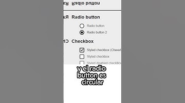 Buena Idea Tener Un Checkbox Circular?