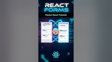 Controlled vs. Uncontrolled Components in React Forms