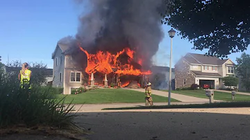House fire 23 July, 2016
