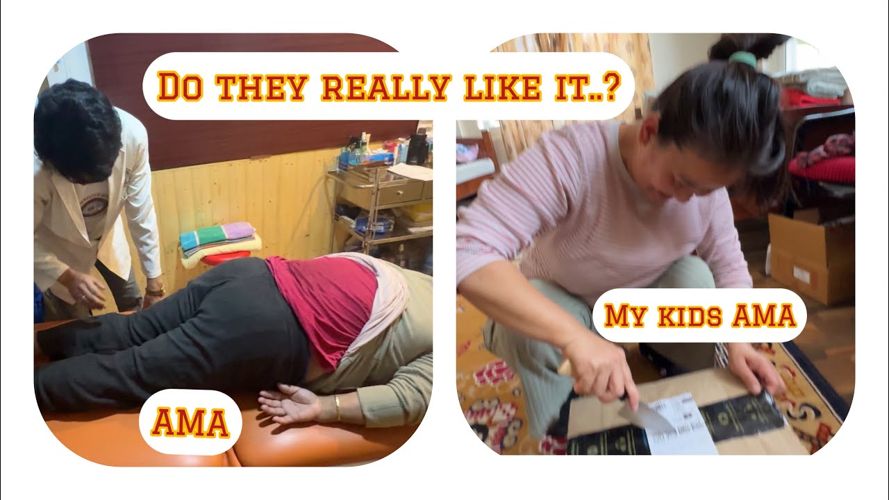 Do they really like it …? #gift #tibetanvloger #lifeinchauntra#family #tibetanyoutuber