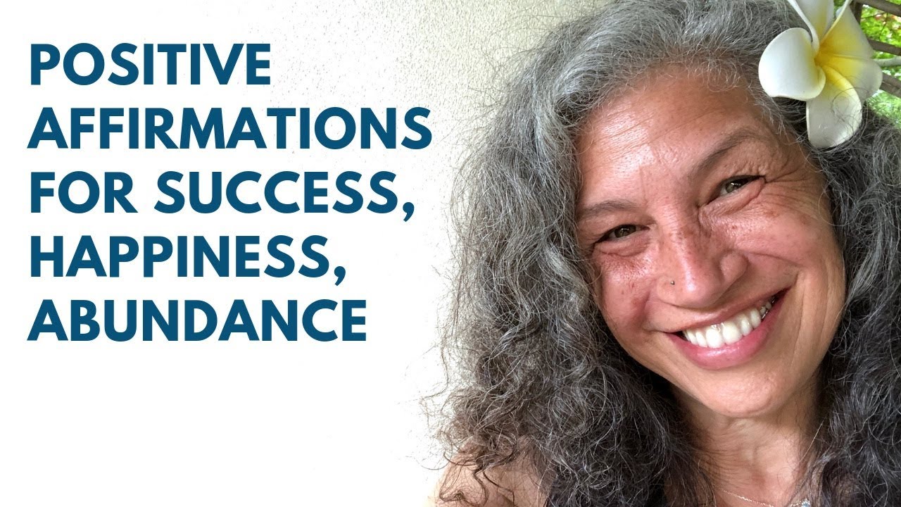 Positive Affirmations Female Voice | Success, Happiness, Law of ...