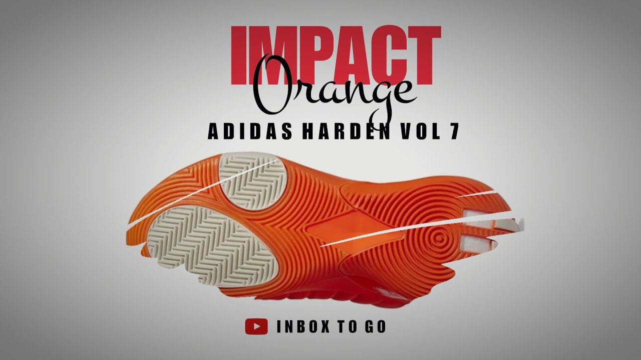 IMPACT ORANGE 2023 Adidas Harden Vol 7 DETAILED LOOK + RELEASE DATE AND PRICE