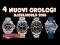 #158 4 Nuovi orologi a Baselworld 2018 - Rolex GMT, Tudor GMT, Tudor 58, Omega Seamaster 300m