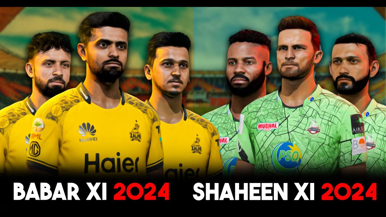 CAN WE BEAT? Prime Shaheen XI With Babar XI | Cricket 24 - YouTube