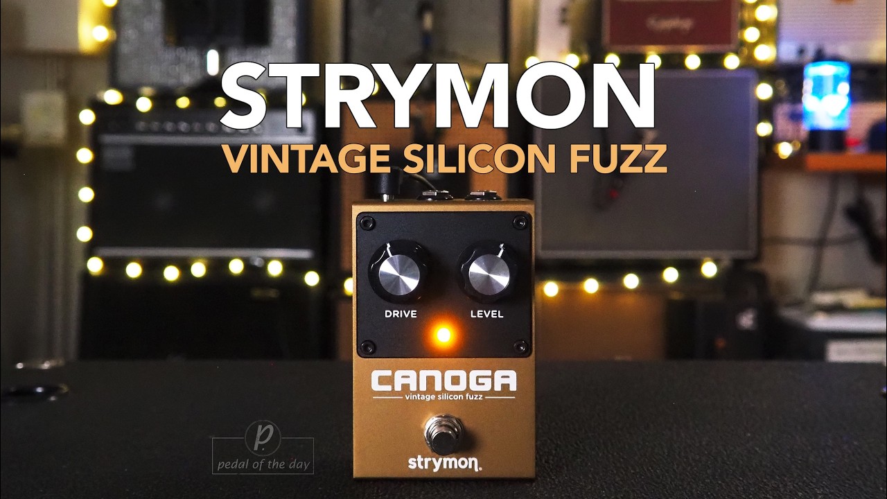Strymon // Canoga Vintage Silicon Fuzz (Demo) - YouTube