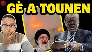 Nou mele ETAZINI !! IRAN fenk BONBADE, AIRPOT anba D!FE, moun M0URI ak ANPIL lòt BLESE, TRUMP K.O...