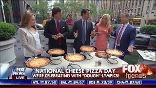 Boston's Pizza - National Cheese Pizza Day on FOX & friends