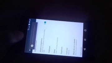 YU Yuphoria on Android - Auto Brightness issue