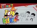 3 Palavrinhas - Hora de Brincar - Brincando de Colorir