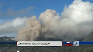 NET. JATIM - GUNUNG BROMO KEMBALI BERGEJOLAK