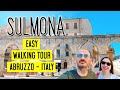Easy Walking tour of Sulmona Italy (+ How to get there) 😎