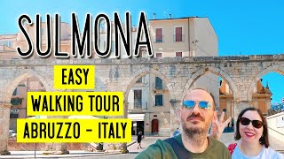 Easy Walking tour of Sulmona Italy (+ How to get there) 😎