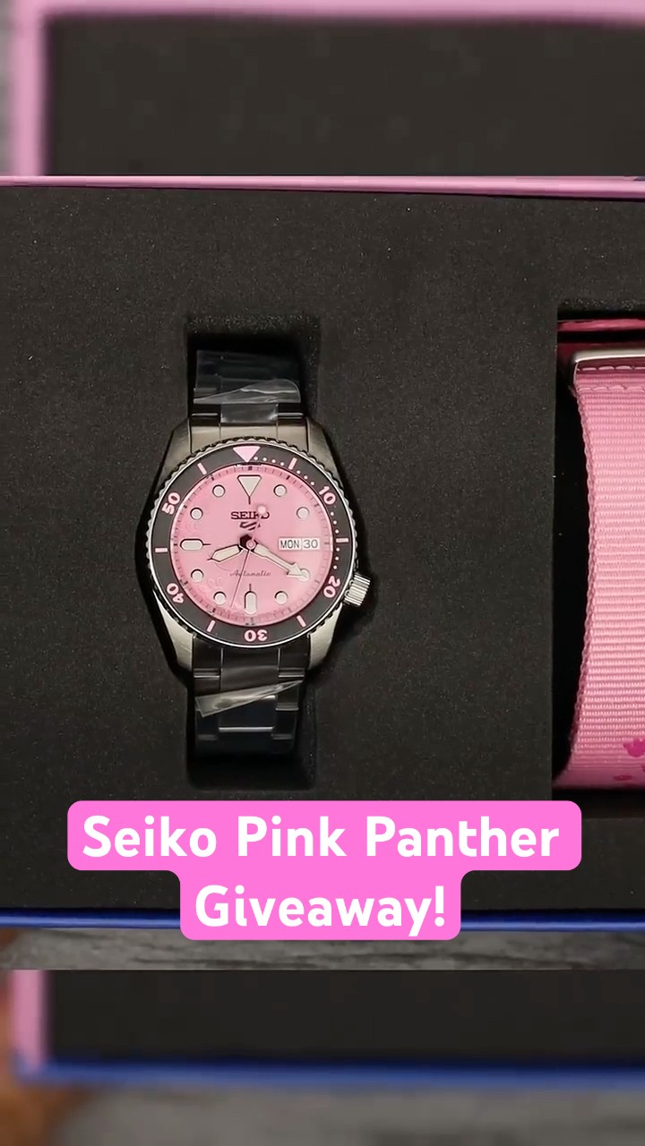 Seiko Pink Panther! - YouTube