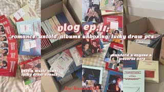 : vlog ep.11:   enhypen romance: untold;    (gs25 & music plant)