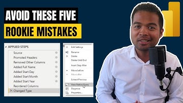 Avoid these 5 Rookie Mistakes I wish I KNEW // Beginners Guide to Power BI in 2021