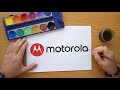 How to draw the motorola logo (Logo drawing)