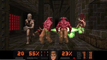 Doom 2: Sunlust Map20: Inverti in Darkness: UV Max in 9:20