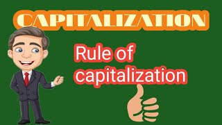 Capitalization || rules for capitalization || Basic English|| High school English